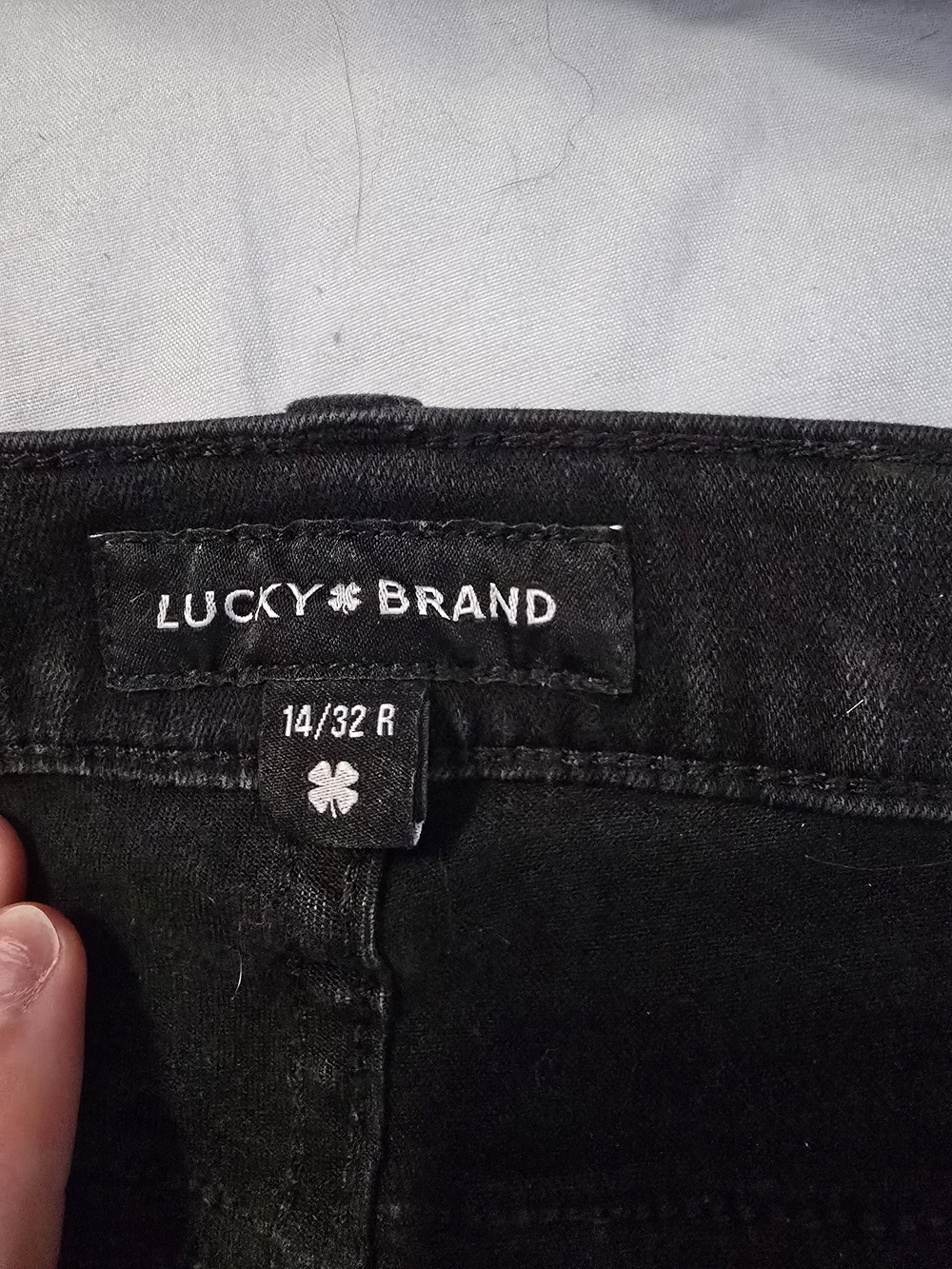 Lucky Brand Women's Black Denim Jeans